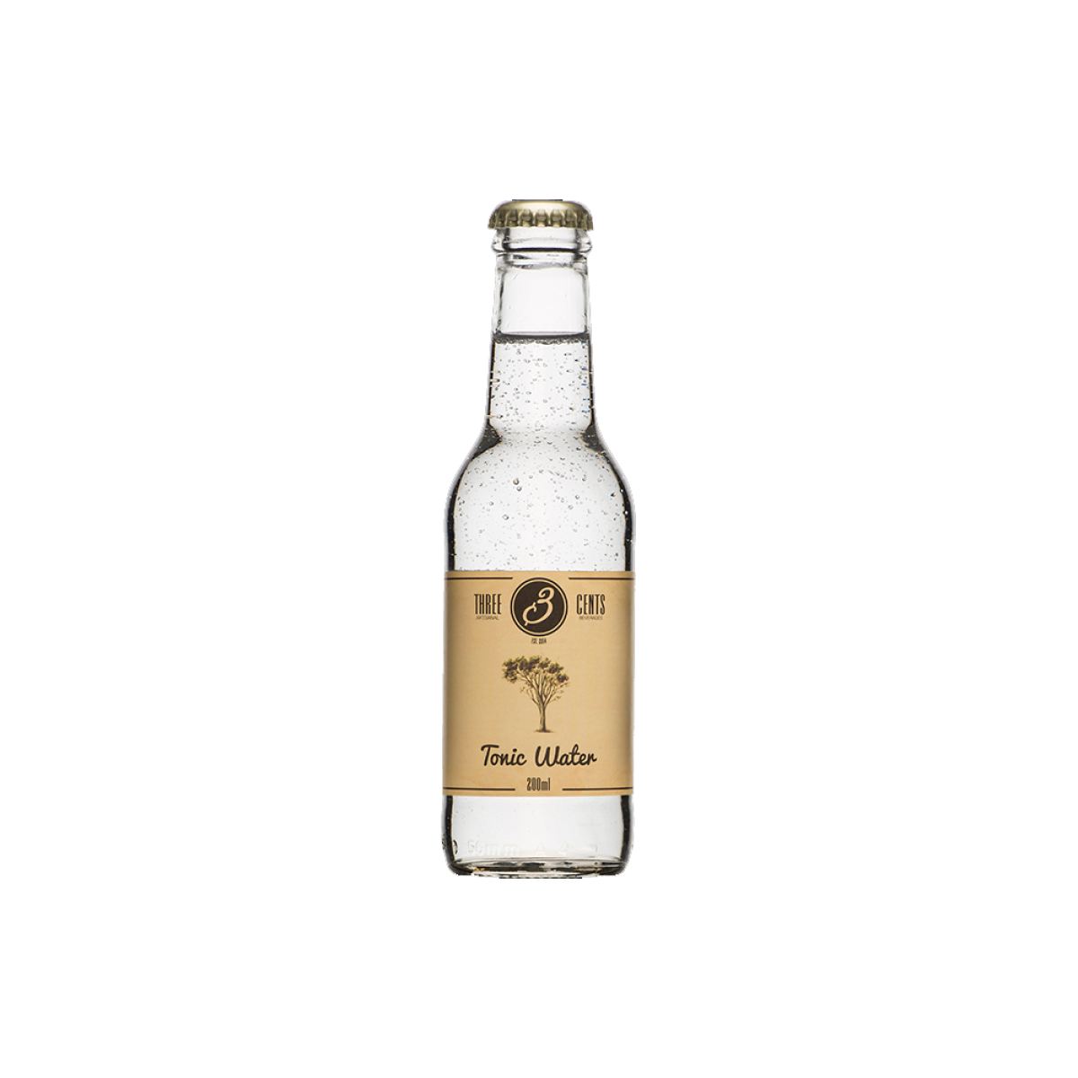 "3CENTS " TONIC WATER 200ml (24τμχ)