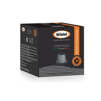 ESPRESSO "BRISTOT" CAPSULE (ΤΥΠΟΥ NESPRESSO) CREMOSO 30 τμχ/κιβ