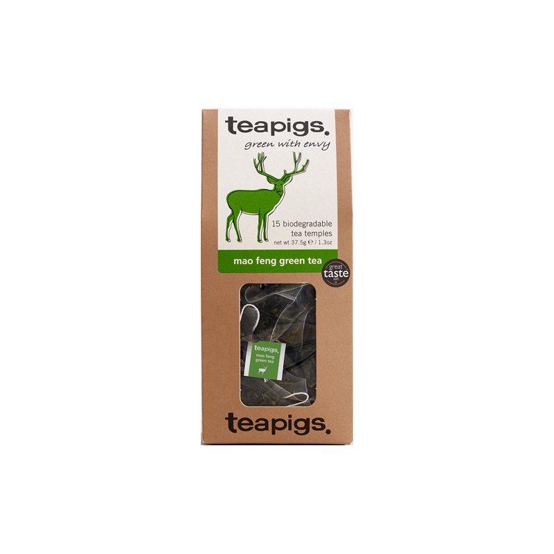 08-030.jpg "TEAPIGS" MAO FENG GREEN TEA (15τμχ) - Image 1
