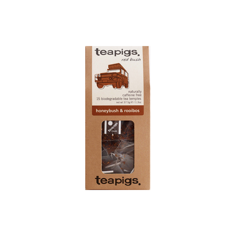08-037.jpg "TEAPIGS" HONEYBUSH & ROOIBOS (15τμχ) - Image 1