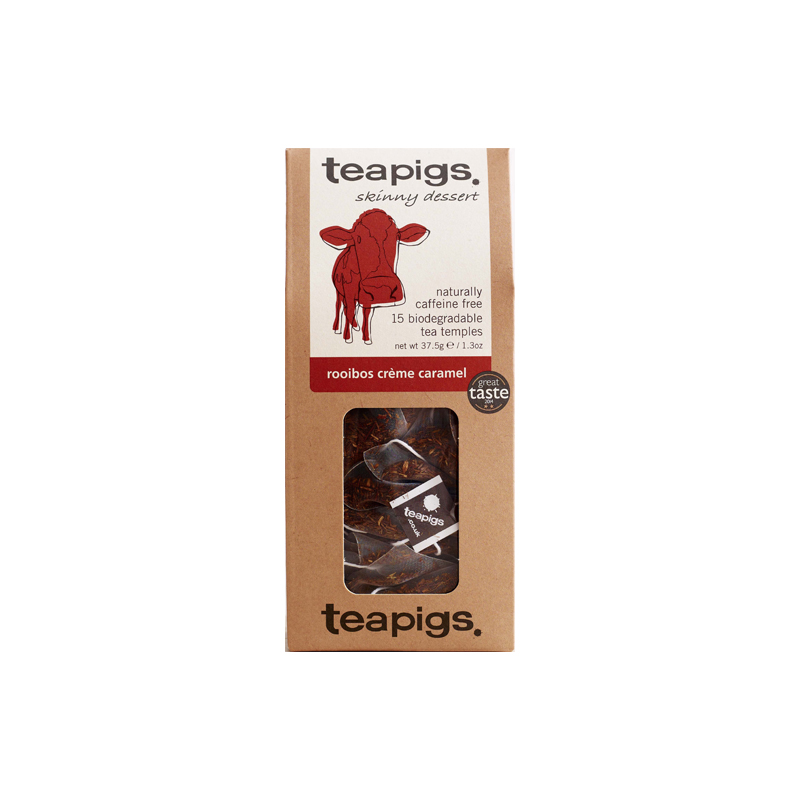 08-038.jpg "TEAPIGS" ROOIBOS CREME CARAMEL (15τμχ) - Image 1