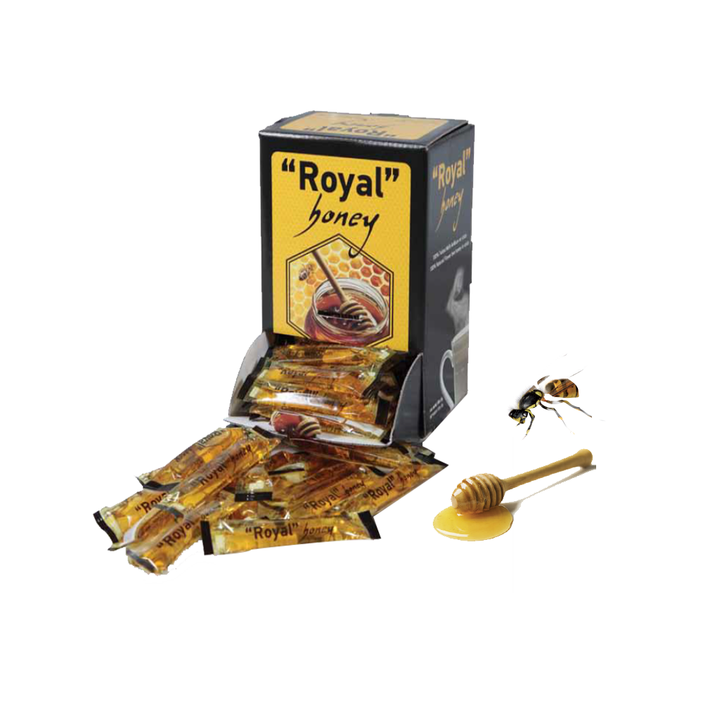 19-004.png ΜΕΛΙ STICKS "ROYAL" (100 x 15gr) BG - Image 1