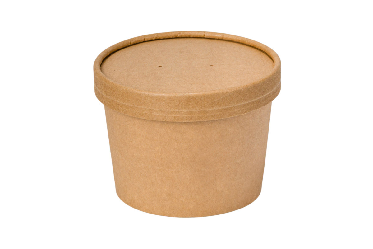 31-020.jpg ΚΑΠΑΚΙ KRAFT 115mm ΓΙΑ ΣΤΡΟΓΓΥΛΑ ΣΚΕΥΗ ΣΟΥΠΑΣ (20 x 25pcs) - Image 1