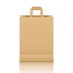 ΤΣΑΝΤΑ ΧΑΡΤΙΝΗ KRAFT TAKE AWAY (32 x 20 x 28cm) (250pcs)