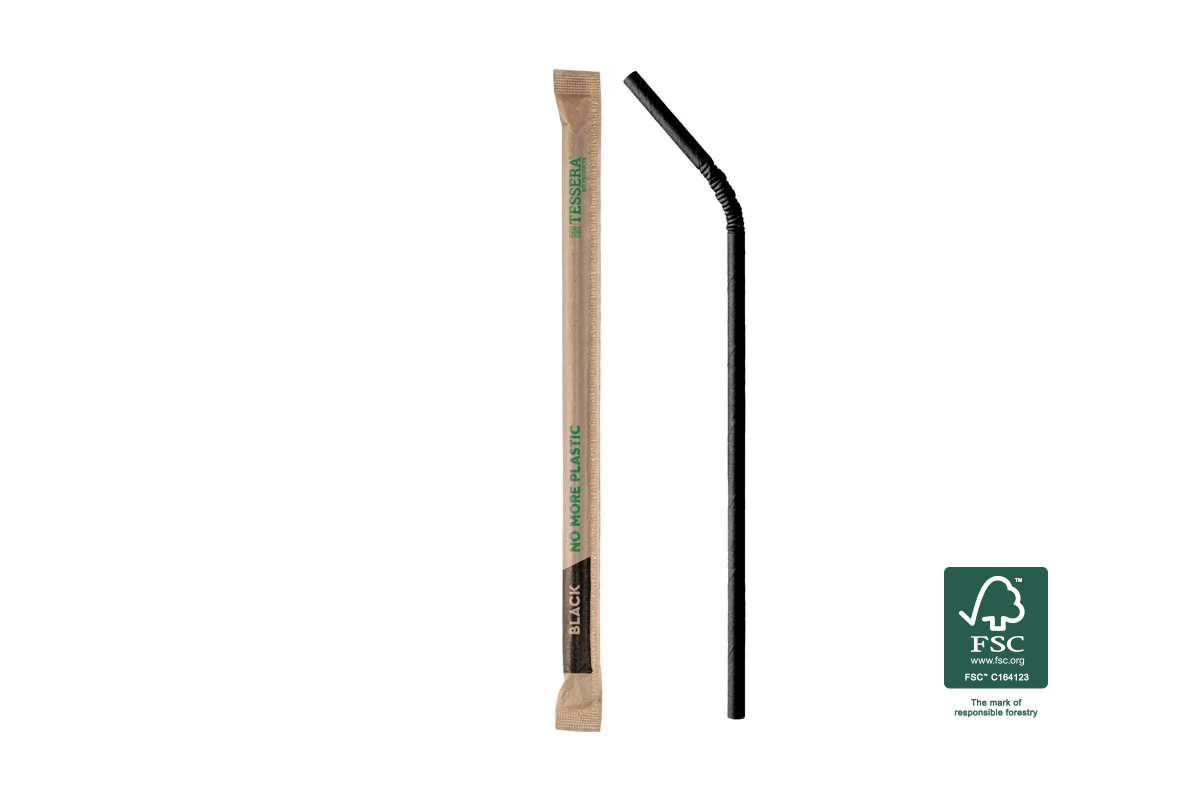 33-002.jpg ΧΑΡΤΙΝΑ ΚΑΛΑΜΑΚΙΑ KRAFT ΣΠΑΣΤΑ 21cm (10 x 500pcs) - Image 1