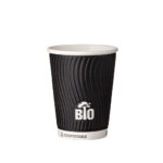 ΠΟΤΗΡΙ ΧΑΡΤΙΝΟ DW EMBOSSED "BLACK TREE" 8oz (20 x 25pcs)