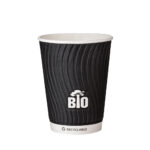 ΠΟΤΗΡΙ ΧΑΡΤΙΝΟ DW EMBOSSED "BLACK TREE" 14oz (20 x 25pcs)