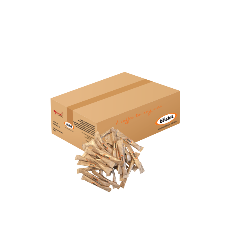 KASTANI-ZAXARI-BRISTOT-4GR.png ΖΑΧΑΡΗ STICKS "BRISTOT" DEMERARA (1000 x 4gr) - Image 1