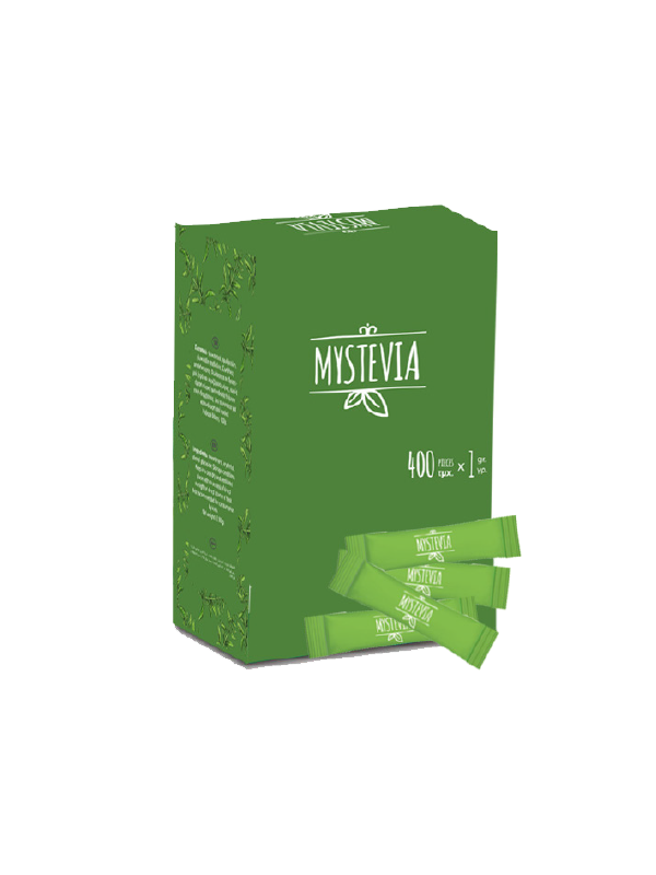 MY-STEVIA-400PCS.png GREEN STICKS "MY STEVIA" (400τμχ) DISPLAY 1gr - Image 1