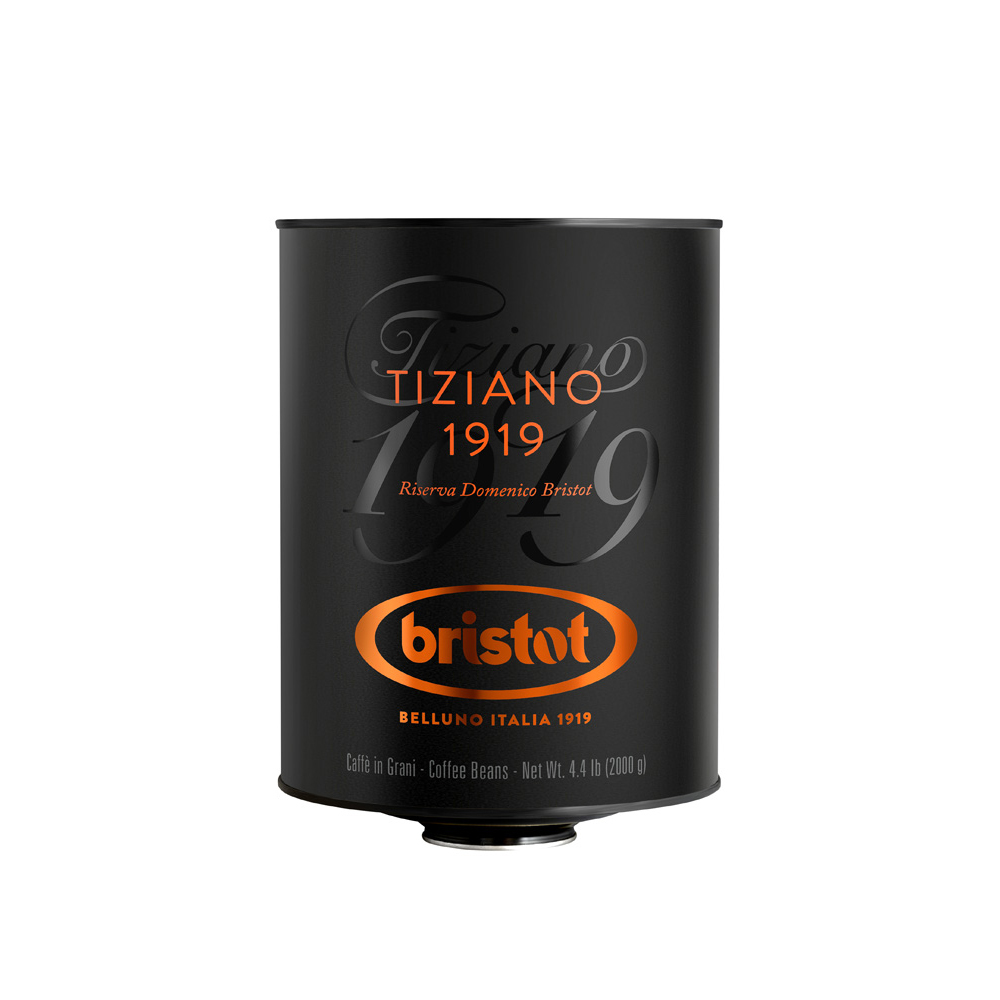 Tiziano1919_beans_2000g.jpg ESPRESSO "BRISTOT" 2Kgr "TIZIANO" 1919 (100% Arab.) - Image 1