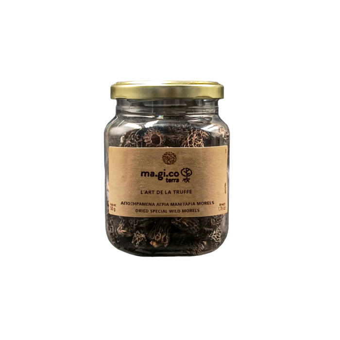 ΜΑΝΙΤΑΡΙΑ ΑΠΟΞΗΡΑΜΕΝΑ ΜΟΡΧΕΛΕΣ (MORELS) 50gr - Image 1